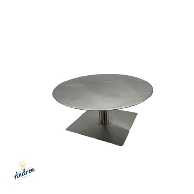 BASE GIRATORIA ALUMINIO 30CM UNID1