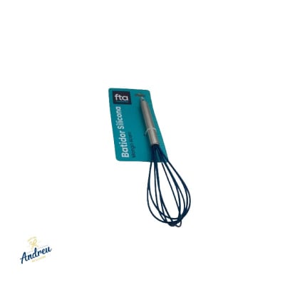 BATIDOR MANUAL (VARILLA SILICONA CON MANGO ACERO) X 1 UNID
