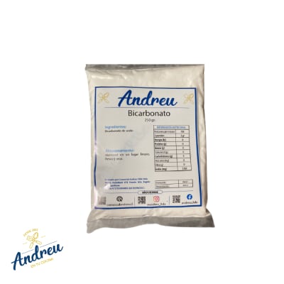 BICARBONATO DE SODIO (25 KG) X  250 GR