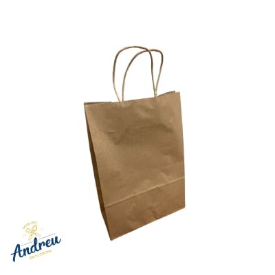 BOLSA KRAFT DELI/FOOD CHICA 22X10X29 (1/300) X1 UNID