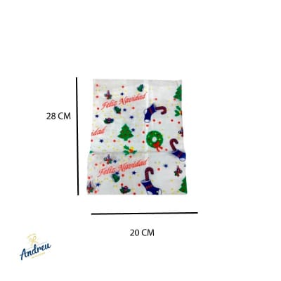 BOLSA PAN PASCUA 1/4 KG ANT.D(10000) (20X28) X 10 UNID