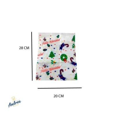 BOLSA PAN PASCUA 1/4 KG ANT.D(10000) (20X28) X 100 UNID