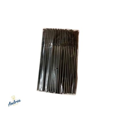 BOMBILLA PLASTICAS NEGRO 100 UNID
