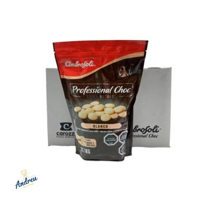 COB. AMBROSOLI BOTONES BLANCO 1KG (1X10) XCAJA