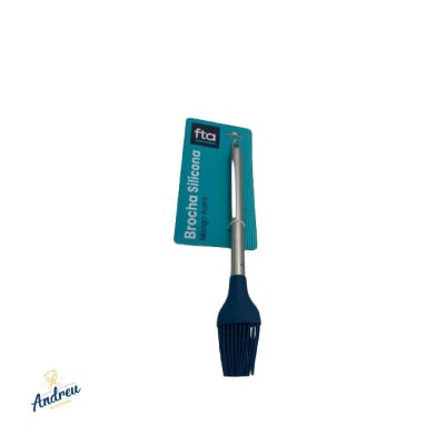BROCHA SILICONA CON MANGO ACERO UNID