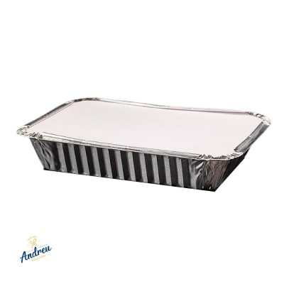 ALUMINIO C-40 CON TAPA (400 U) X 10 UNID