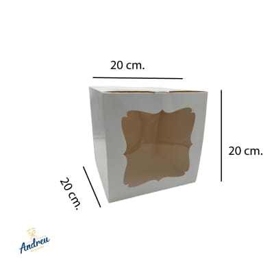 CAJA CUBO 20X20X20 CM X1 UND