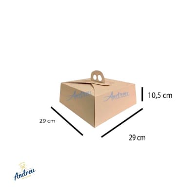 CAJA TORTA BLANCA CHICA  (1X50) UNID1