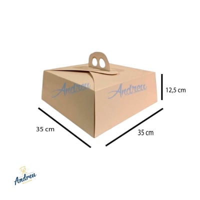 CAJA TORTA BLANCA GRANDE (1X50) UNID