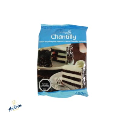 CREMA CHANTILLY PURATOS  450 GR (1X10) X1 UNID