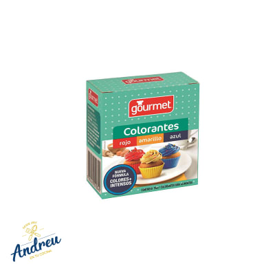 COLORANTE GOURMET PRIMARIOS (X3 COL) X1 UNID1
