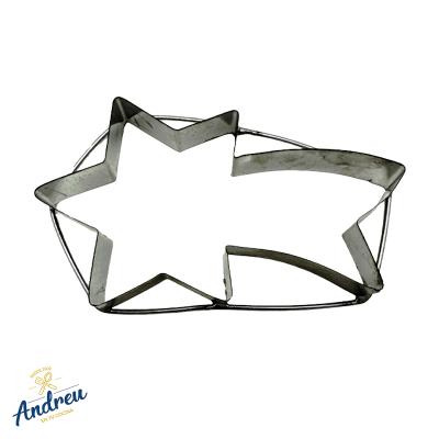 CORTADOR GALLETA NAVIDAD (ESTRELLAFUGAZ 12X 7X 2.5 ) X 1 UNID