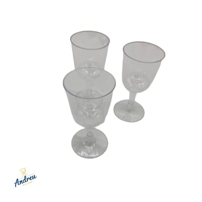 COPA VINO PIE CRISTAL X10 UNID (50X10) X1 UNID