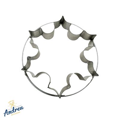 CORTADOR GALLETA NAVIDAD (COPO NIEVE 9X 9X 2.5 CM ) X 1 UNID1