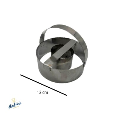 CORTADOR DONUTS  ACERO INOXIDABLE 12 CM