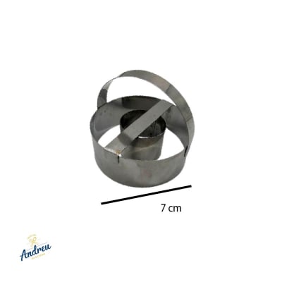 CORTADOR DONUTS  ACERO INOXIDABLE  7CM1