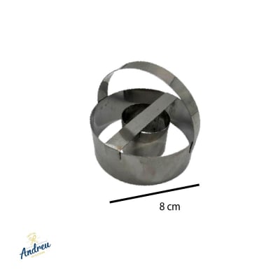 CORTADOR DONUTS  ACERO INOXIDABLE  8CM1