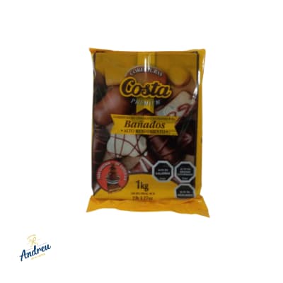 COBERTURA. SUCEDÁNEO COSTA BAÑO PREMIUM 1KG (1X10) X1 UNID1