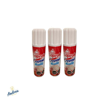 CREMA CHANTI SOPROLE SPRAY 250 GR (1X12) X3 UNID