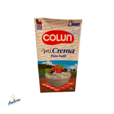 CREMA ENTERA COLUN UHT 1 LT (12 U) X 1 UNID