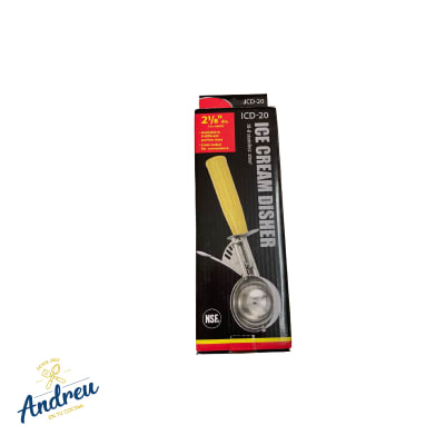 PORCIONADOR HELADO  (TOOLS1/36 2-1/2OZ N°20 AMARILLO WINCO) X 1 UNID1
