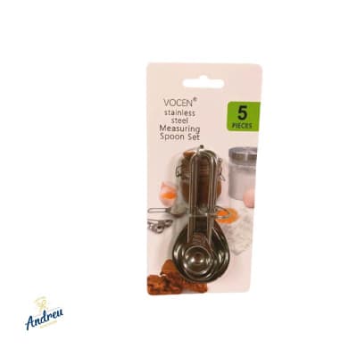 CUCHARA MEDIDORA ACERO INOX 5 ANDREU KD011 UNID