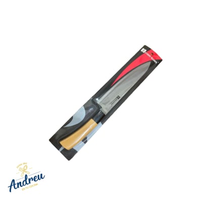 CUCHILLO MEDIO GOLPE SIMPLE AMARILLO DA3404 UNID