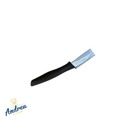 CUCHILLO TORNEADOR (MONDADOR) 6CM ARCO NEGRO  UNID