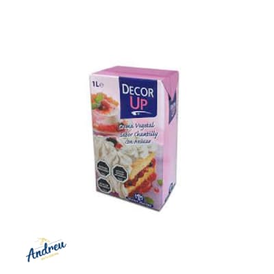 CREMA VEGETAL DECOR UP CREAM (12) X 1 LT1