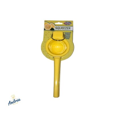 EXPRIMIDOR CITRICO 21CM AMARILLO (LS-9Y) ALUMNIO WINCO