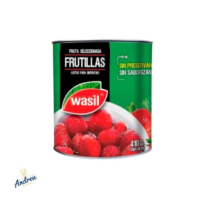 FRUTILLA CONSERVA  AL JUGO TARRO 410 GRS X 24 UNID