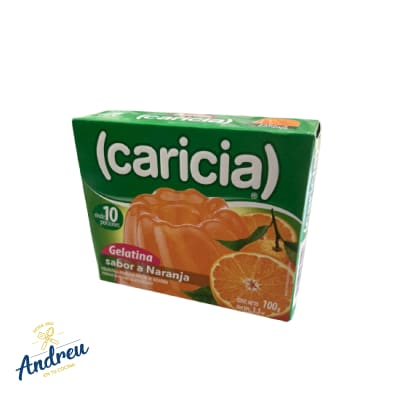 GELATINA CARICIA NARANJA 100 GR (1X24) X1 UNID1