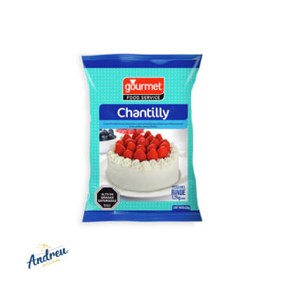 CREMA CHANTILLY GOURMET 420 GR (1X20) X1 UND1