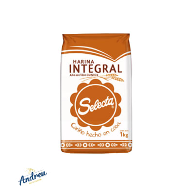 HARINA SELECTA INTEGRAL 1KG1