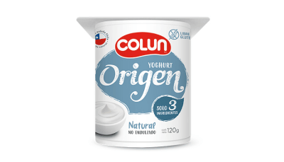 YOGURT ORIGEN NATURAL SIN AZUCAR  (120 G) X 1 UNID