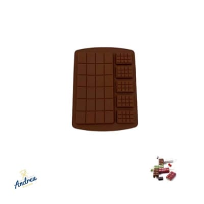 MOLDE SILICONA ANDREU BARRA 19X14 CM KD115 UNID