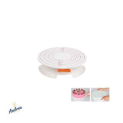 BASE GIRATORIA CON BLOQUEO ANDREU 30CM KD140 UNID