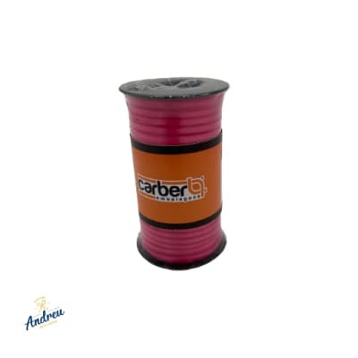 CINTA SATINADA LISO ROSA 3.5MMx100M C/1 UN