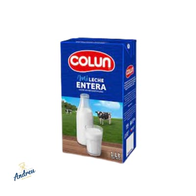LECHE ENTERA COLUN 1 LT (1X12) X1 UNID1