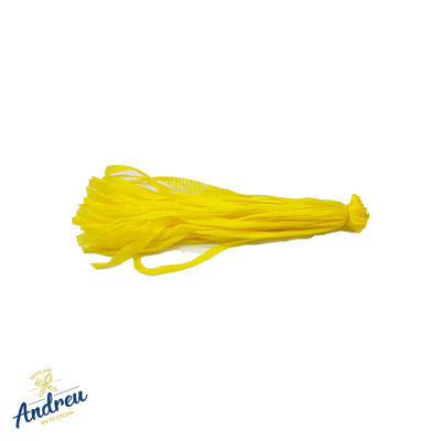 MALLA FRUTERA 2 KILO AMARILLO (50 UNID) X 1 UNID