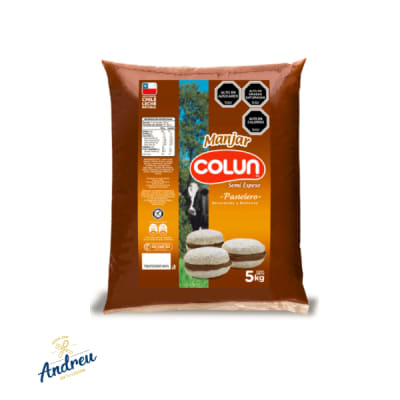 MANJAR COLUN SEMIESPESO (5 KILOSX4UNID)X CAJA1