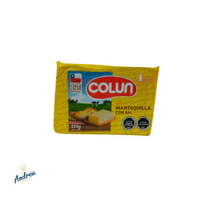 MANTEQUILLA CON SAL COLUN 250 GR (1X40) X1 UNID.