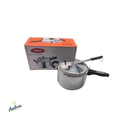 OLLA PRESION 6LTS ALUMINIO C/MANGO CONDOR UNID1