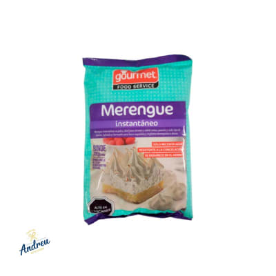 MERENGUE POLVO GOURMET 500GR (1X15) X1 UNID