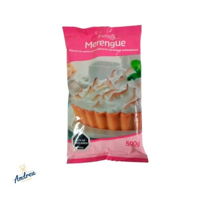 MERENGUE POLVO PURATOS 500GR (1X10) X1 UNID1