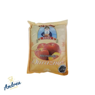 MERMELADA ELVI DURAZNO 1KG (1X10)1