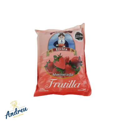 MERMELADA ELVI FRUTILLA 1KG (1X10)