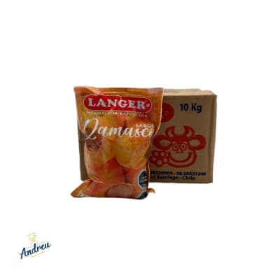 MERMELADA LANGER DAMASCO 1 KG (1X10) XCAJA