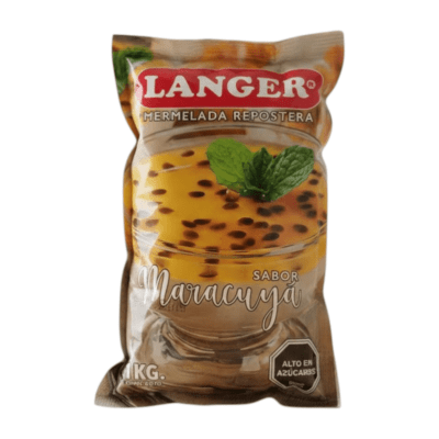 MERMELADA MARACUYA LANGER (1 KILO) X 1 UNID
