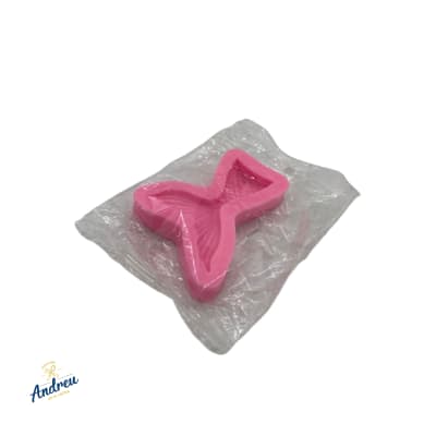 MOLDE FONDANT COLA SIRENA 1 PCS X1 UNID1